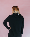 Breastfeeding Hoodie - Everyday Hoodie Black