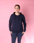 Breastfeeding Hoodie - Casual Hoodie Navy