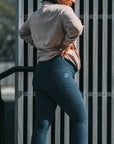 Maternity Leggings - Ryan Ribbed 7/8