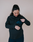 Breastfeeding Hoodie - Everyday Hoodie Black