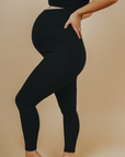 Maternity Support Tights - Maya Maternity Tights FL Black