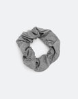 Women's scrunchie hair tie in grey