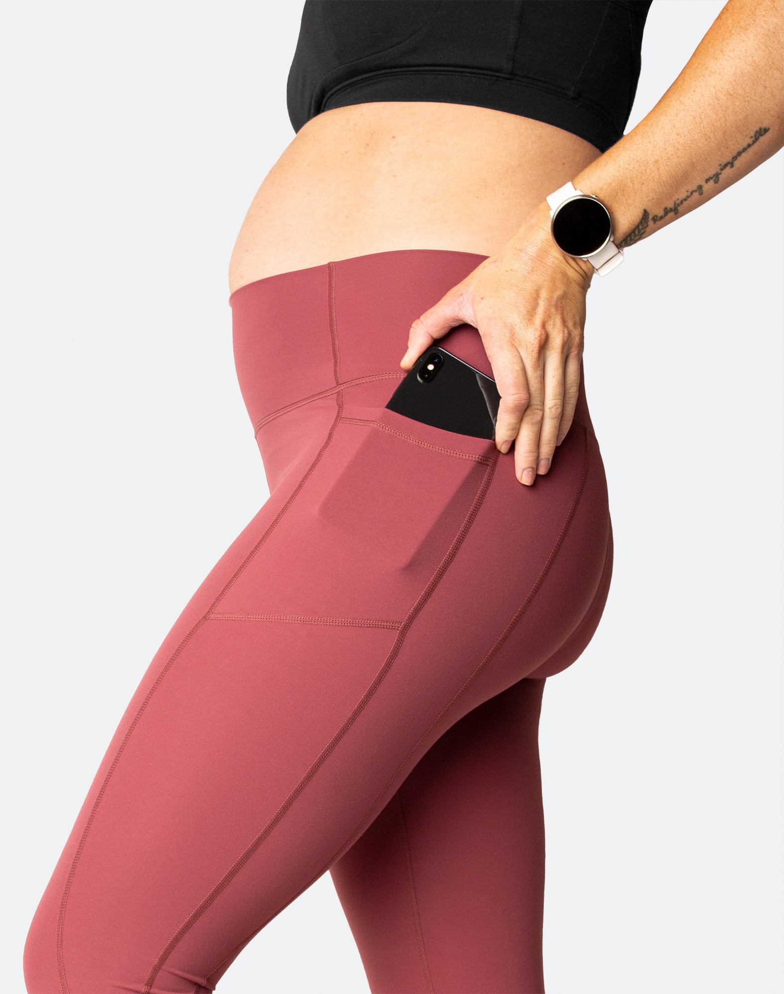 tights with pocket for phone