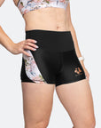 postpartum compression bike shorts