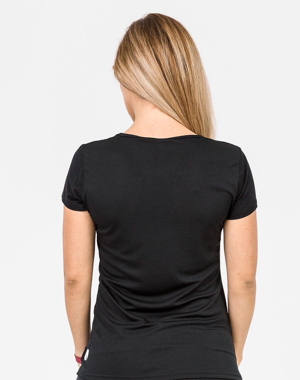 black breastfeeding t-shirt back