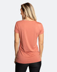 light orange breastfeeding t-shirt back