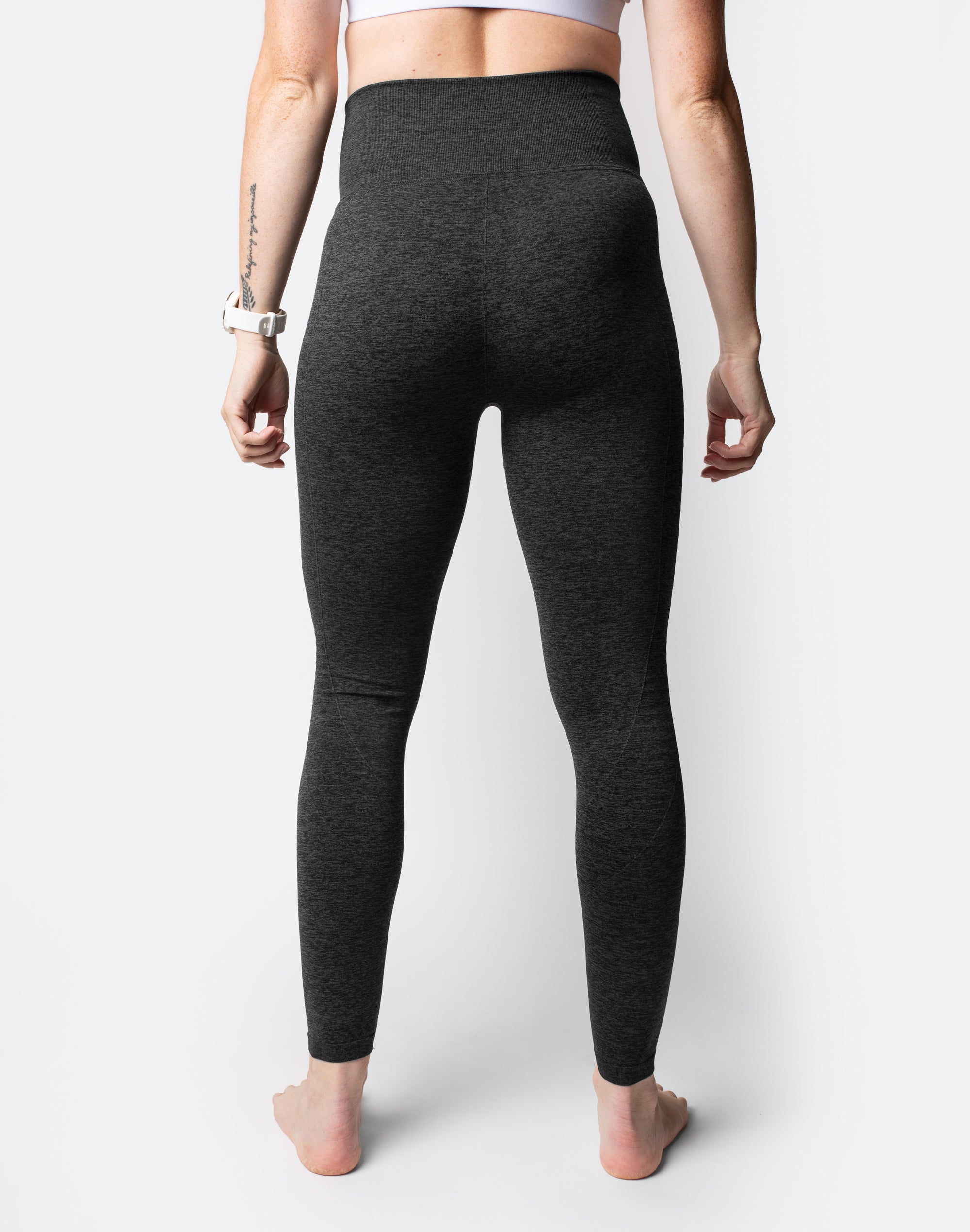 dark grey seamless leggings