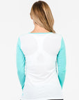 Clearance - Bamboo Long Sleeve Top Mint