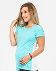 Clearance - Bamboo Workout Tee Mint